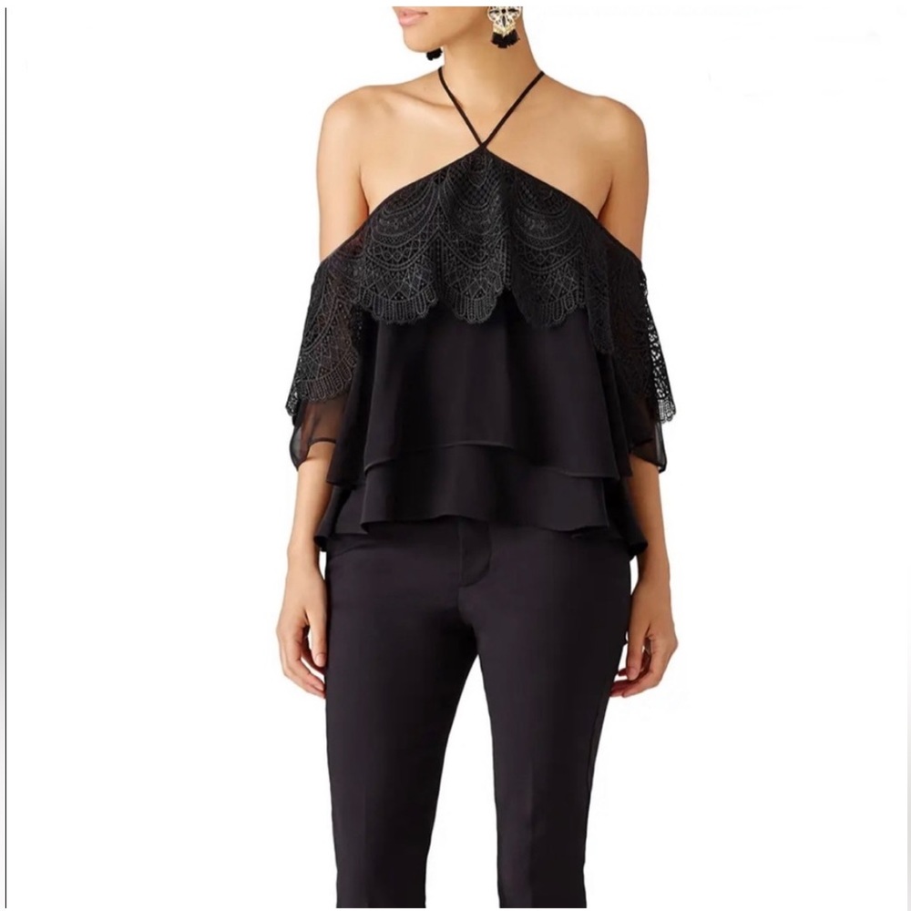 Cinq à Sept Blouse - Black